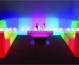 Led Light Illuminated Plastic Sofa thumbnail-6