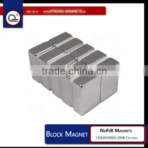 High Quality NdFeB/Neodymium/rare Earth Permanent Magnet Long Block ,NdFeB Block Permanent Magnet thumbnail-2