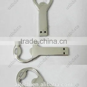 Promotional Gift Cheap Colorful Usb 2.0 Metal Bottle Opener Key Chain Usb Flash Drives With Logo thumbnail-1