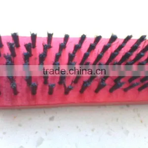 Red Color Maple Wood Made Shoe Brushes Hot Sell in Korea thumbnail-4