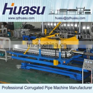 PVC Pipe Production Line Corrugated Tube Machine thumbnail-1