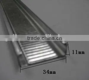 Suspension Ceiling Systems /Malaysia Standard Metal Profiles / Furring Channel 30*9 34*11 Made in China . thumbnail-1