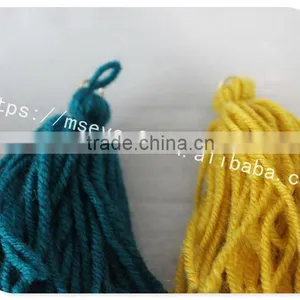 Good Price Customized Size Colors Cotton Fringe Curtain Wholesale thumbnail-2