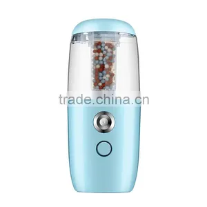 Machine Vapor Facial Steamer Nano Handy Portable Mini USB Nebulizer Face Mist Sprayer Cleans and Tightens the Skin thumbnail-4