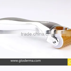 GTO400 Needles Body Derma Roller Micro Needle Roller With Hot Silver Handle thumbnail-3