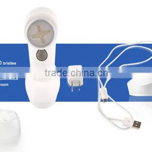 2016hot Sales!! Best Reviews Sonic Facial Cleansing Machine Portable Facial Cleansing Brush thumbnail-4