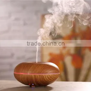 Wood Ultrasonic Aroma Diffuser - Electric Home Humidifier Air - Aromatherapy Oil Diffuser thumbnail-4