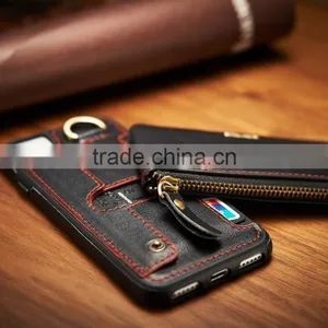 Wallet Leather Phone Case Magnetic Leather Case for IPhone thumbnail-3