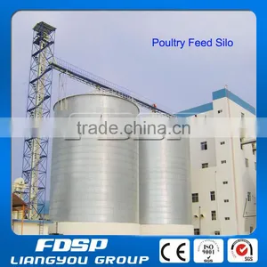 Small Poultry Farm Silo Bin Price/500-1000Tons Assembly Bolted Silo for Sale thumbnail-1