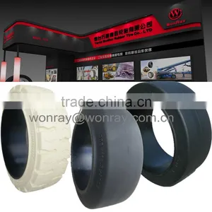 Hot Sale 22x9x16 Press on Solid Tires From Reputable Supplier With Full Sizes Tires for Special Cars of Low Speed thumbnail-1