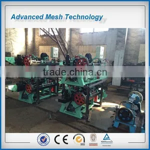 Automatic Hot-dipped Galvanized Steel Wires Twisted Barbed Wire Making Machines JIAKE Factory thumbnail-2