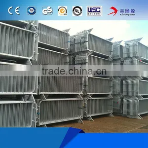 Portable Steel Welded Crowd Control Barrier for Road thumbnail-6