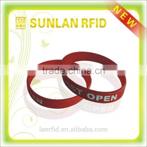 2014 Printable Lf RFID Contactless Silicone Wristband thumbnail-1