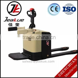 Chinese Manufacture 3T Standing Electric Pallet Forklift thumbnail-1
