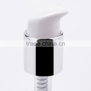 Wholesale 24/410 Lotion Pump Plastic Cream Pump 24mm Plastic Cosmetic Cream Treatment Pump thumbnail-2