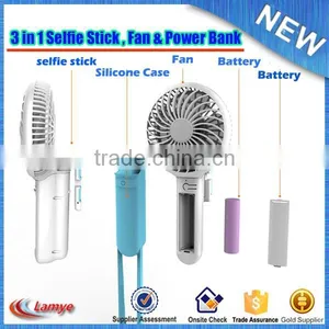 Monopod Selfie Stick 2016 Zoom Fashion Selfie Stick Selfie Stick With Power Bank and Fan thumbnail-6