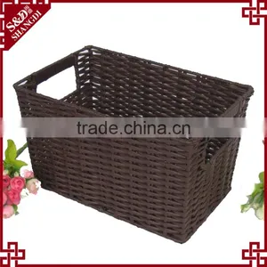 S&D Laundry Basket,gift Basket, Handmade Storage Basket With Handle Made in China thumbnail-1