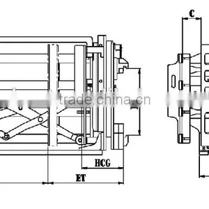 Invert Push Clamp for Fork Truck for Bags, Cartons, Fertilizer, Grains Cements ,suguer ,canned Goods thumbnail-2