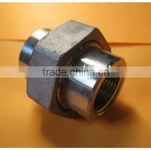 Forged Stainless Steel Threaded Union Fitting thumbnail-1