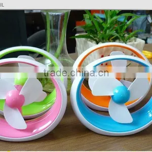 Factory Supply Desktop USB and Battery Power Cooling Fan thumbnail-6