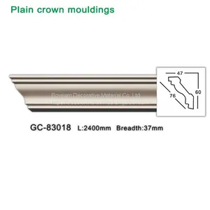 Cheap Polyurethane Crown Ceiling Cornice Pu Plain Moulding thumbnail-1