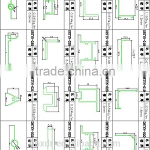 2014 Hot Order ! Anodized Aluminium Profile for Solar Frame by Drawings and Fixed Fitting With Mill Finished Aluminium Corner thumbnail-5