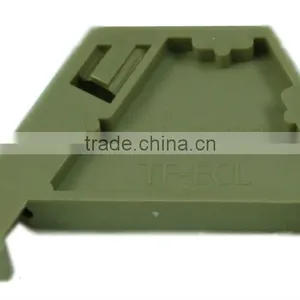 TF-ECL 2014 Shining Din Rail Grey or Blue 35mm End Rail Clamps thumbnail-1