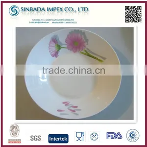 Hot Sale Cheap 8 Inch Ceramic Ice Cream Cold Plate thumbnail-1