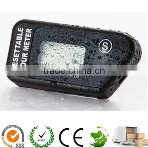 Resettable LCD Hour Meter Waterproof for Gas Engine thumbnail-1