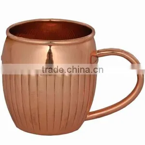 Eco Friendly Solid Copper Mule Mug FDA Approved Wholsale thumbnail-1