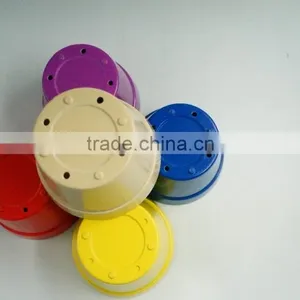 Eco Bamboo Fibre Garden Flower Pot Planter Various Color thumbnail-4