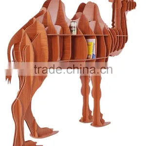 Camel Puzzle Table,Creative Animal Furniture,MDF DIY Assembled CamelTable For Fashion Living Room,Wooden Animal Furniture thumbnail-2