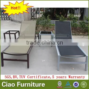 Modern Patio Lounge Furniture Beach Outdoor Chaise Lounge Set thumbnail-6