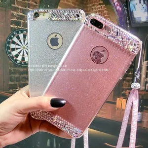 Promotion Gifts Silicone Cell Phone Case Diamond Mobile Phone Cases for IPhone7/7Plus/6/6s/6plus/6splus Tpu Soft Case thumbnail-1