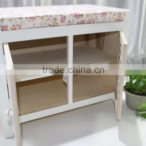Wooden Shoe Cabinet With Doors thumbnail-4