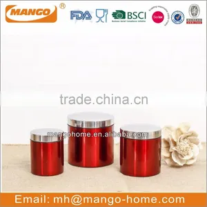 Round Airtight Stainless Steel Canister thumbnail-5