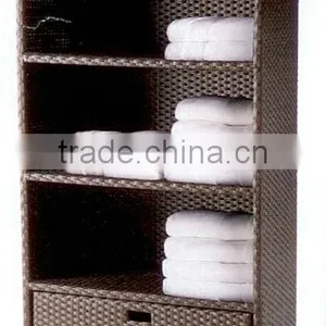 Wicker Bedroom Cabinet thumbnail-1