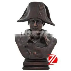 Bronze Napoleon Statues Metal Bust Sculptures for Home Decoration Gift thumbnail-1