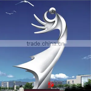 The Shape of the Hand Tainless Steel Sculpture thumbnail-1