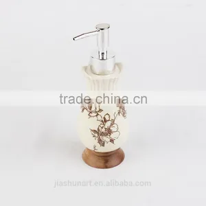 Flower Bottleneck Ceramic Modern Decorating Home Accessories Bathroom Accessories thumbnail-2
