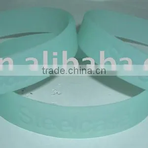 Promotion Fashion Colorful Silicone Fluorescent Bracelet thumbnail-1