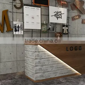 2017 New Style Shop Counter Design Money Counter Reception Counter(BG11-M098) thumbnail-2