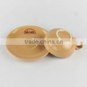 Wholesale Coffee Mugs With Logo and Saucer thumbnail-3