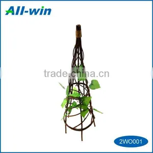 Garden Use Decoration Strong Expandable Natural Willow Obelisk for Hanging Climbing Palnts thumbnail-2