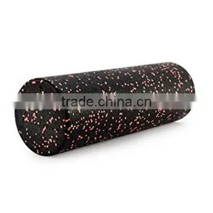 Black Color With Orange Dot Epp Yoga Roller Massager Roller for Body Fitness. thumbnail-3