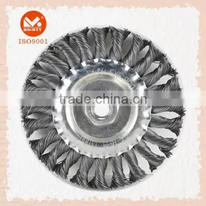 Good Quality Twisted Knot Steel Wire Circular Brush thumbnail-1