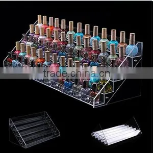 Popular Acrylic Makeup Mac Cosmetic Display Stand for Nail Polish thumbnail-1