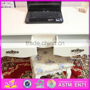 2016 Wholesale Luxurious Solid Wooden Bedroom Vanity W08G192 thumbnail-4