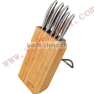 KN7555 5-piece Knife Set With Bamboo Block thumbnail-1