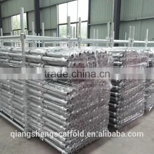 High Grade Steel Hot Dipped Galvanized Quick Erection System Cuplock Scaffolding Mobile Scaffold for Building Construction thumbnail-4